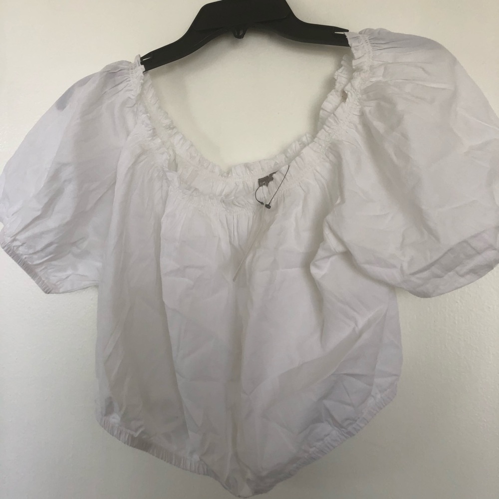 ASOS Cotton Crop Top size 14 nwt